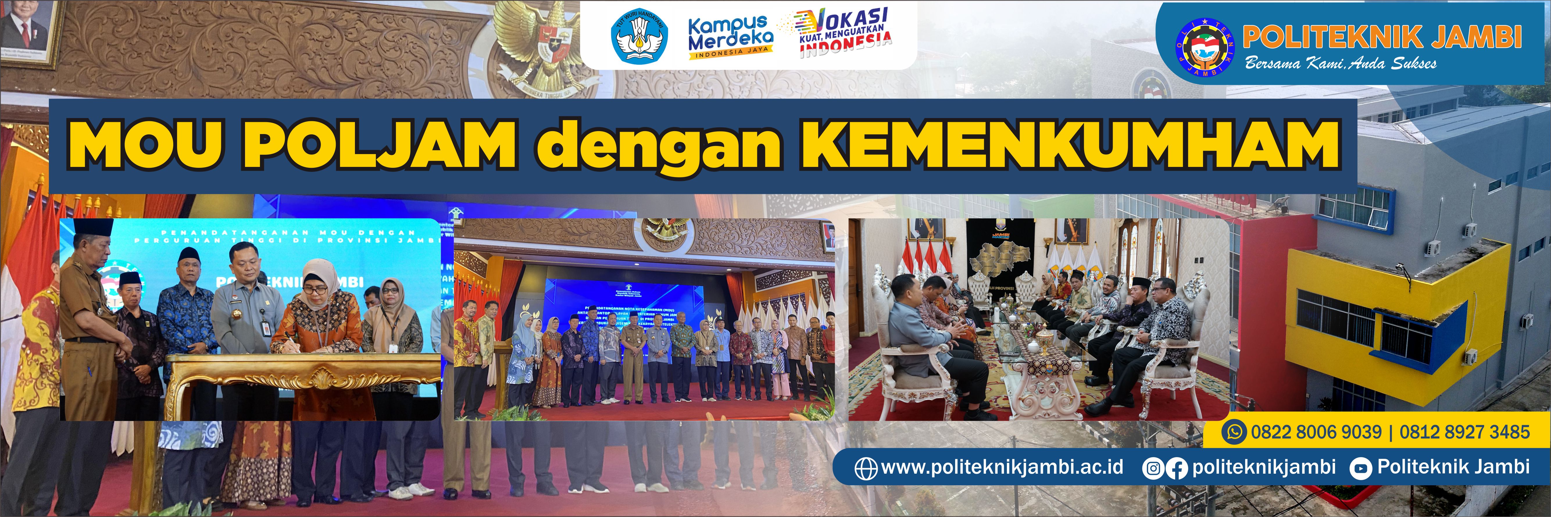 MoU POLJAM dengan KEMENKUMHAM