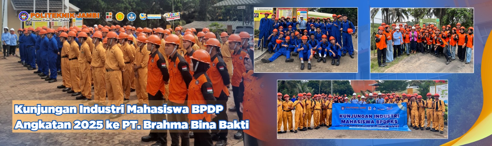 Mahasiswa BPDP Angkatan 2025 Politeknik Jambi Laksanakan Kunjungan Industri ke PT Brahma Bina Bakti
